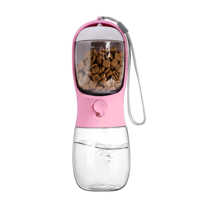 Easy to carry pet food container